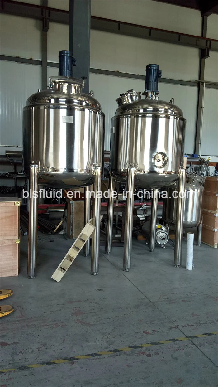 Bls Industrial Duble Jacketed Heating Multi-Function Agitation Mixing Tank