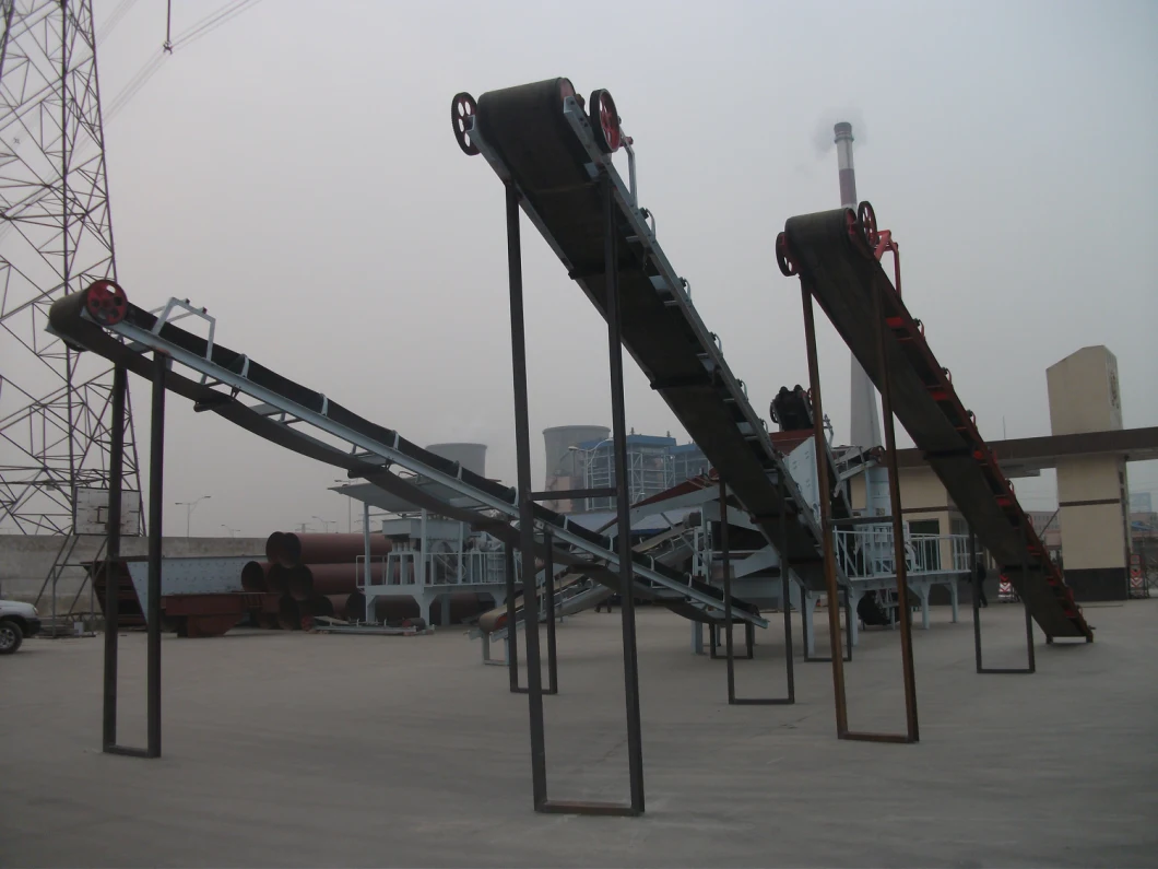 Steel Frame Conveying Belt Conveyor Equipment Used in Coal Mining