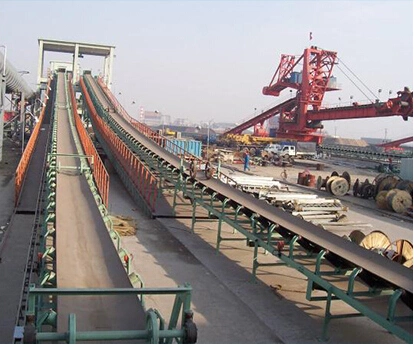 Steel Frame Conveying Belt Conveyor Equipment Used in Coal Mining